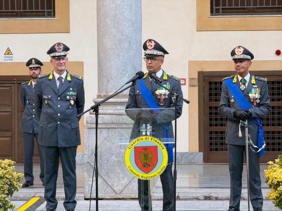 Il Generale Stefano Lombardi nuovo Comandante Regionale della Guardia di Finanza di Sicilia - 