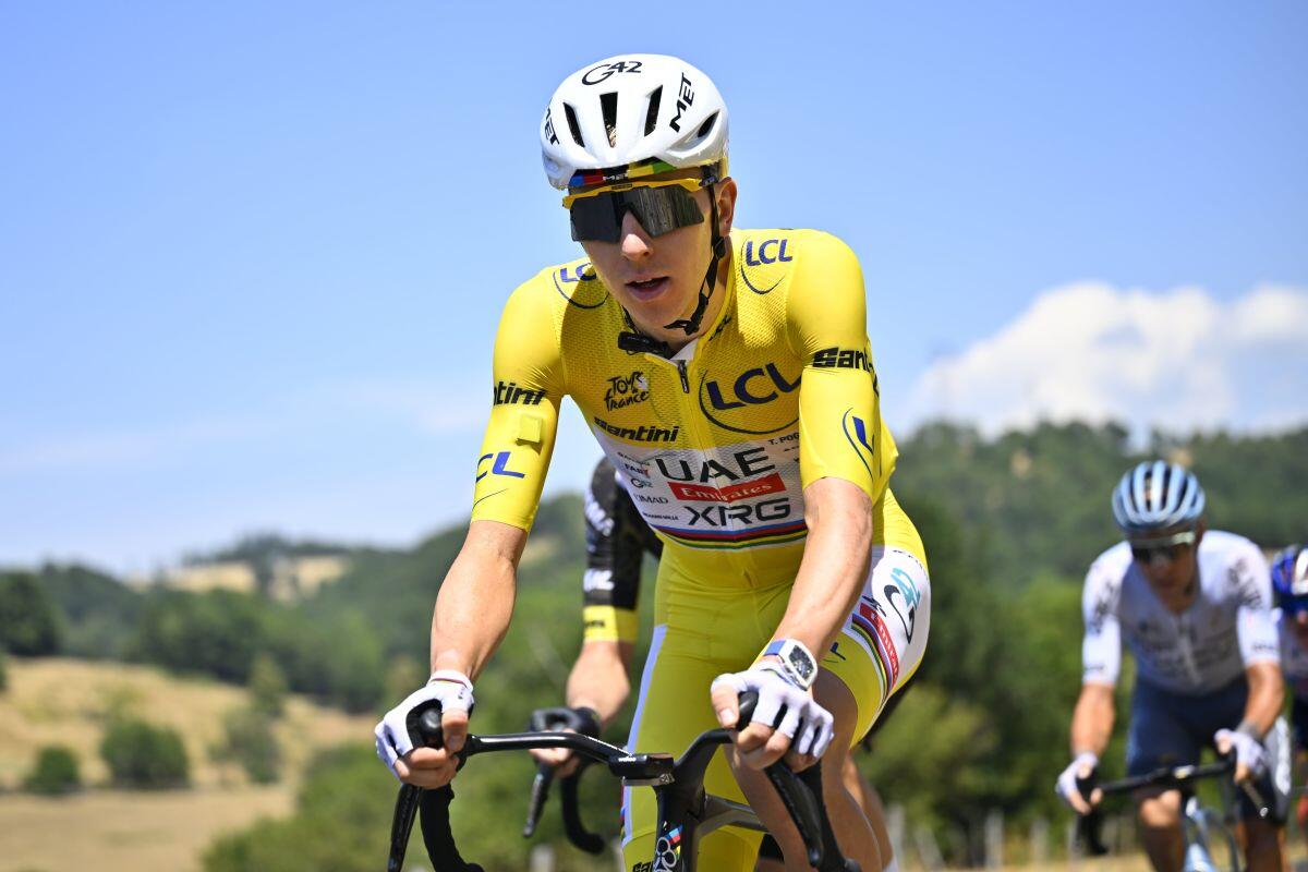 Al Tour ennesimo acuto di Pogacar, sempre più maglia gialla - 