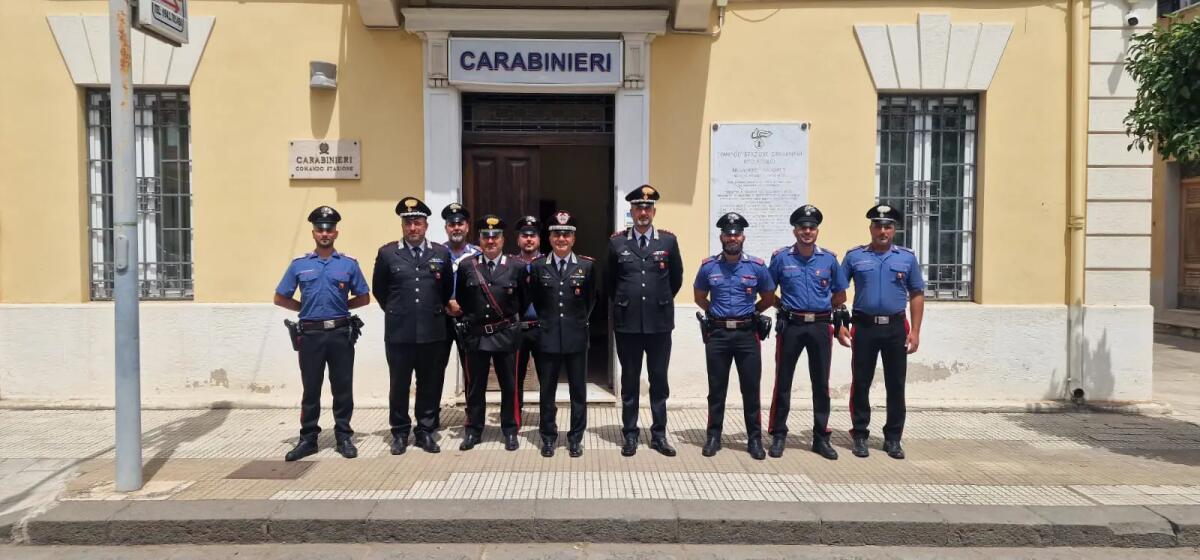 Il Comandante della Legione Carabinieri “Sicilia” Del Monaco in visita alle Stazioni di Caronia e Acquedolci - 