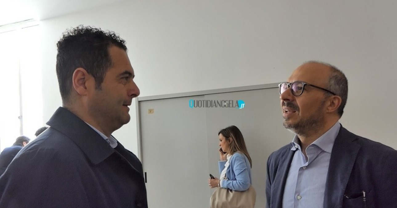 Iv con la mobilitazione per la sanità, Faraone: "Pronti a collaborare con il sindaco e portare atti in parlamento" - Il sindaco Terenziano Di Stefano e il parlamentare nazionale Davide Faraone