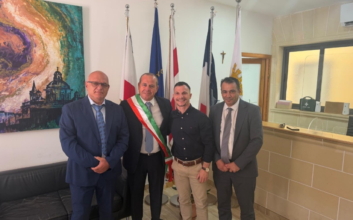 Gela guarda a Malta, avviata collaborazione con il Comune di Kirkop - Un momento dell'incontro istituzionale 