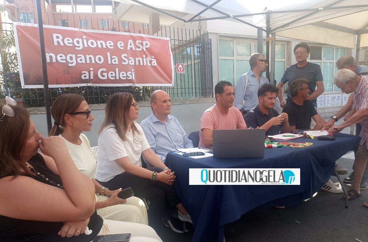 "Gela nova": "Protesta per sanità trasformata in selfie, servono interlocuzioni istituzionali" - 