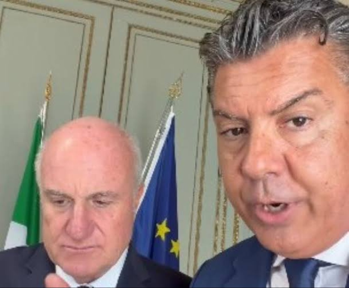 Vertenza sanità, pure Donegani e "Controcorrente" incontreranno Caruso: "Mi ha contattato" - Caruso e Donegani 