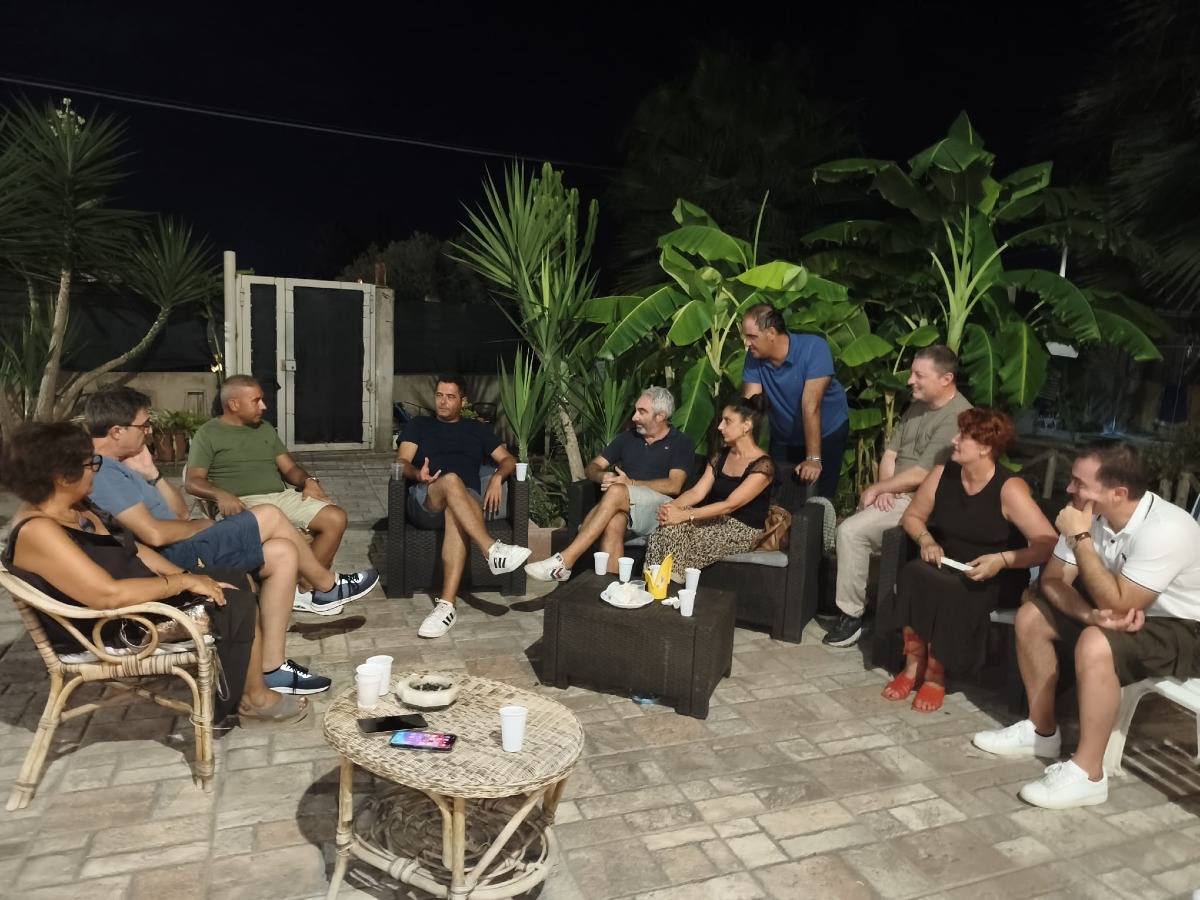 Emergenze locali e strategie da sviluppare, unità civica: "Dal territorio avanti per progetto comune" - Un momento dell'incontro 