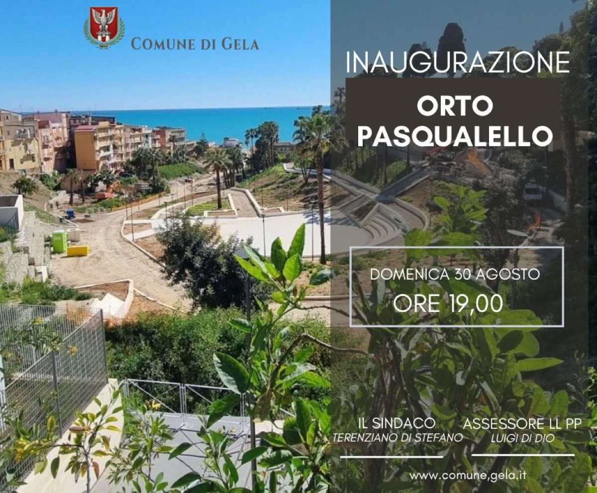 Domenica sarà inaugurato il nuovo orto Pasqualello riqualificato  - 