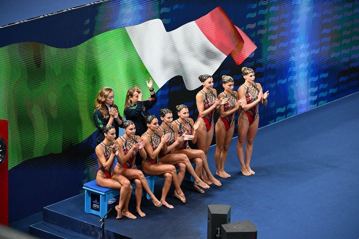 Agli Europei di nuoto artistico bronzo per il team acrobatico azzurro - 