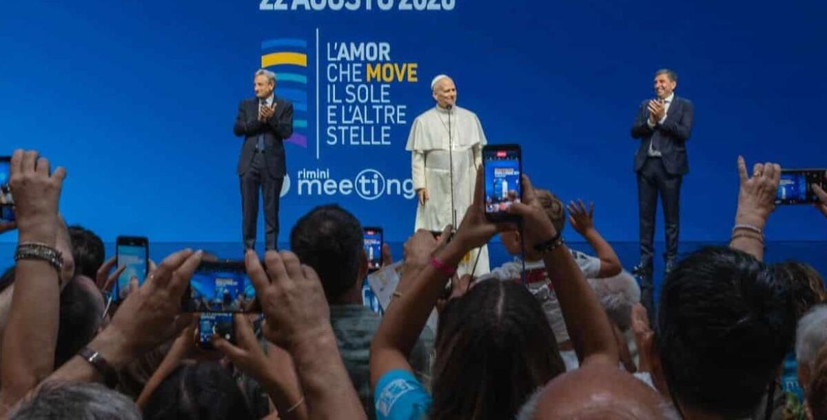 Meeting di Rimini, un’edizione con 900mila presenze e la storica visita del Papa - 