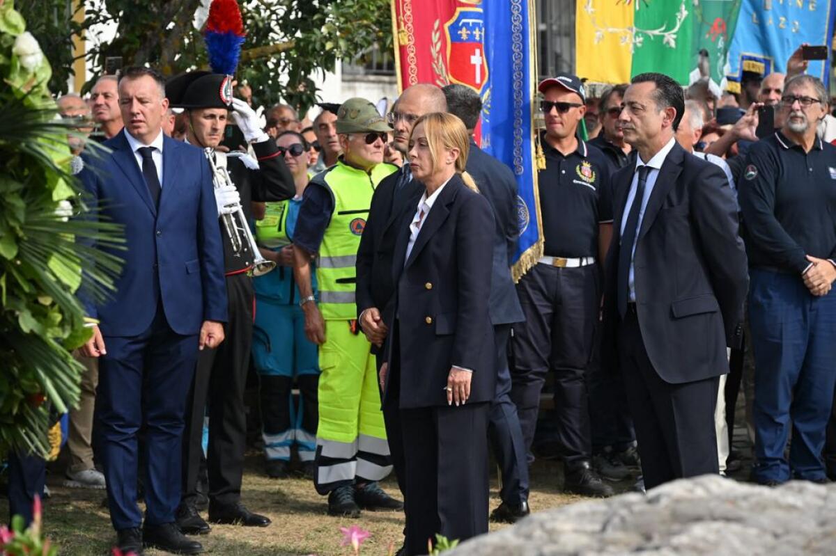 Sisma 2016, Meloni ad Amatrice per il decennale. Zuppi “Ricostruire la comunità” - 