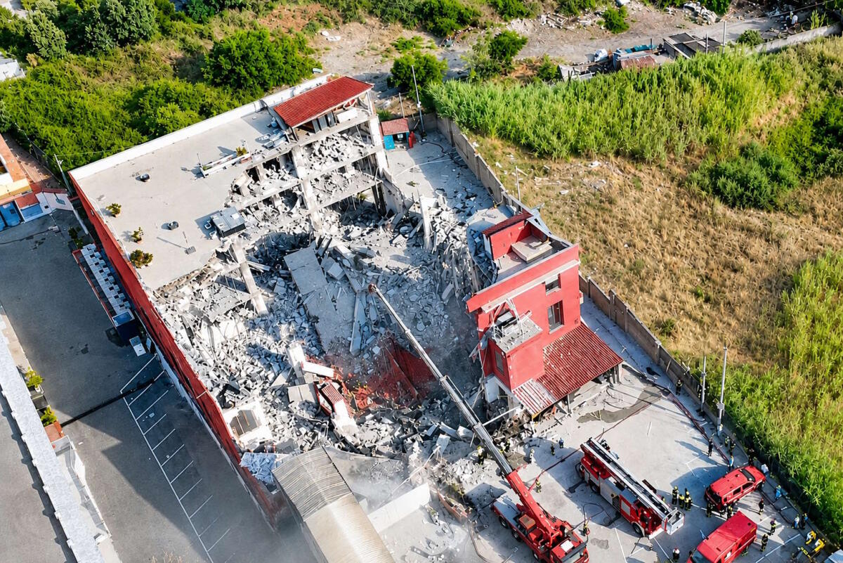 Crollo Messina, concluse le ricerche dei Vigili del Fuoco: stasera riapre via La Pira - 