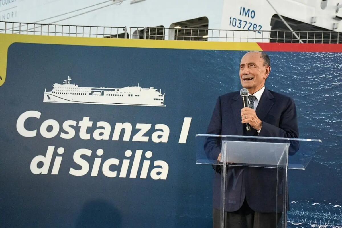 Inaugurato il traghetto Costanza I di Sicilia, Schifani “Rispettati gli impegni” / Video - 