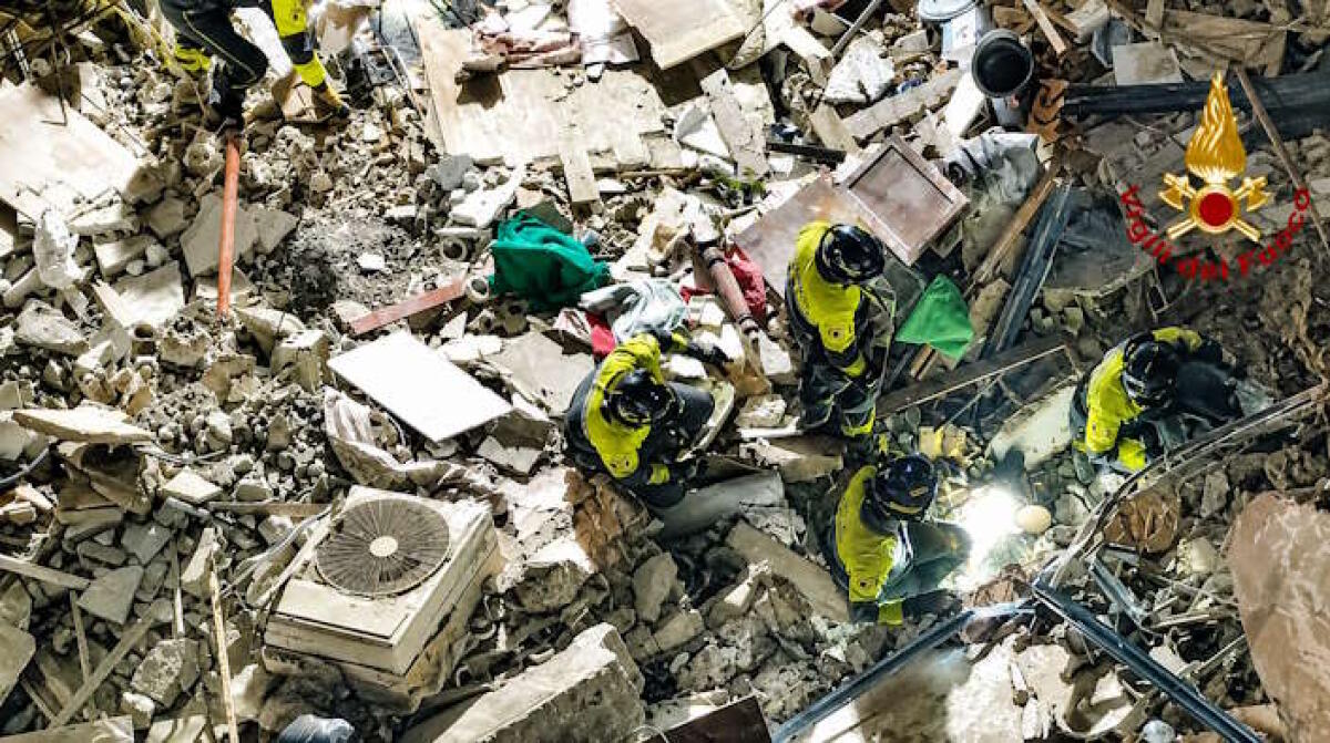 Crollo di Messina, il 25 agosto accertamenti del Ris sui resti biologici ritrovati - 