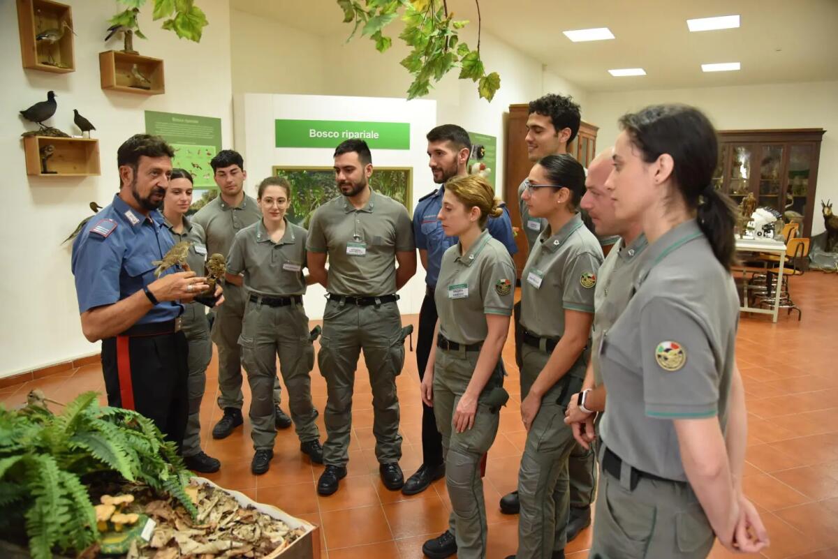 Concluso a Cittaducale il primo corso per agenti del Corpo Forestale della Regione Siciliana, formati 94 allievi - 