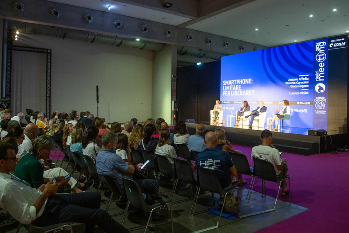 L’uso degli smartphone tra limiti e libertà, dibattito al Meeting di Rimini - 
