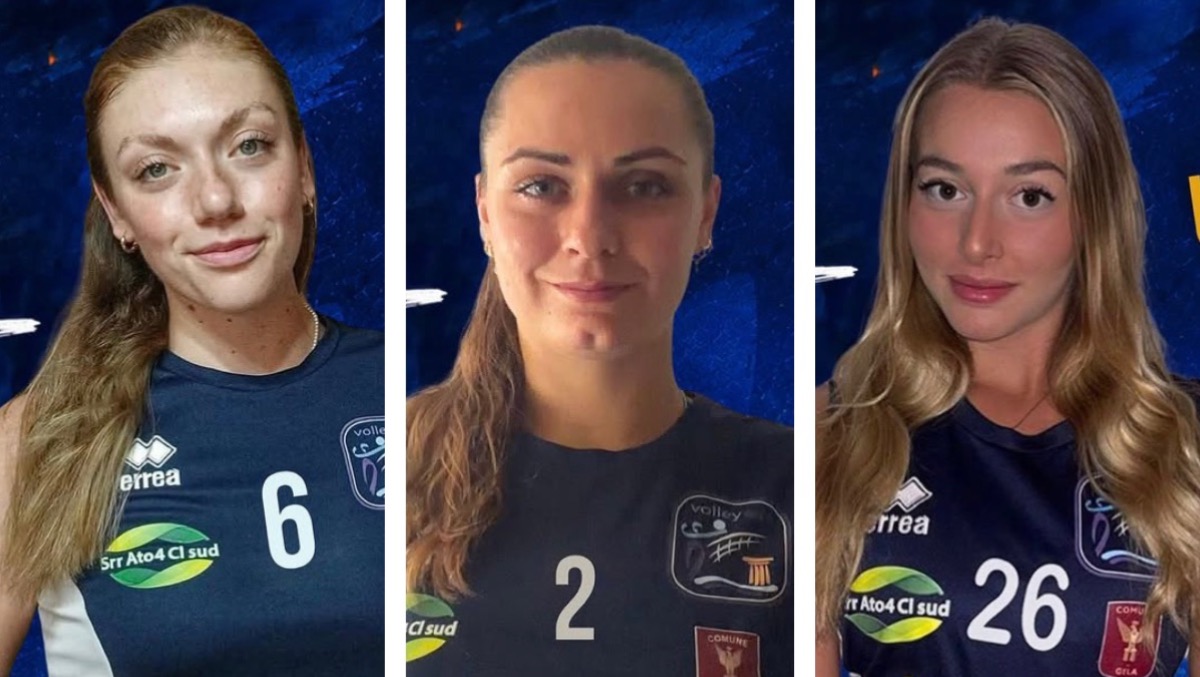 Volley Gela, tris di annunci: i biancazzurri ripartono da Murvana, D’Antoni e Petralito - Foto: Volley Gela