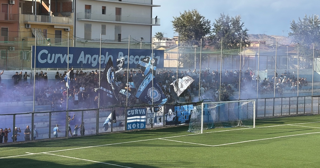 Gela-Castrumfavara 2-1, Tuccio completa la rimonta e regala ai biancazzurri i primi tre punti stagionali  - 