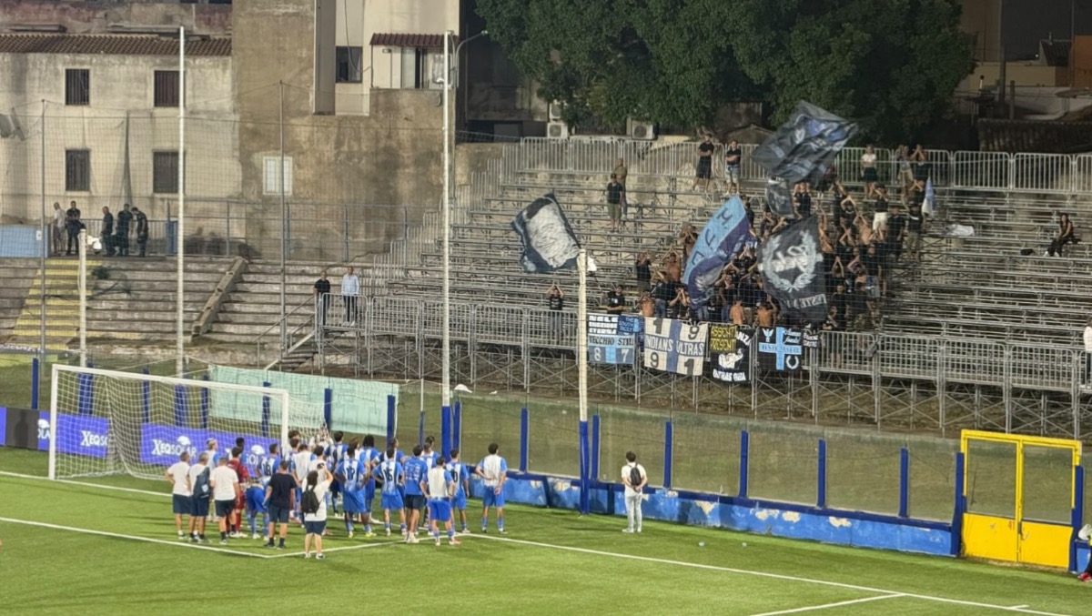 Siracusa-Gela 2-1, biancazzurri beffati al 92': decisivo il gol nel recupero di Guida  - Foto di Davide Gerbino 