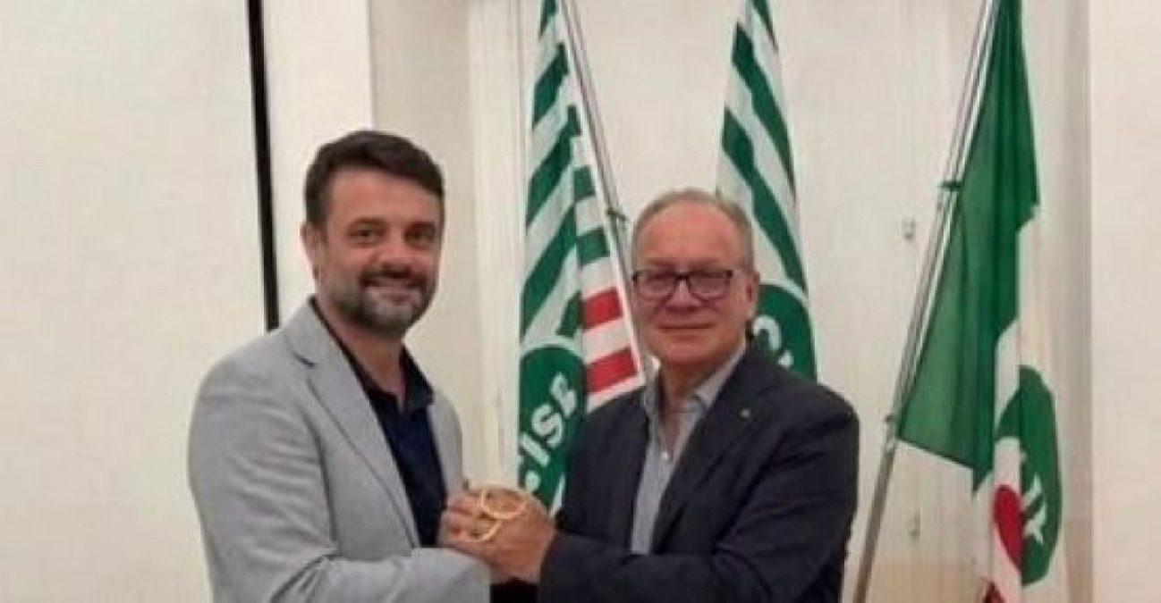 Cisl medici, Ristagno è il nuovo segretario generale: passaggio di consegne da Caci - Ristagno e Caci