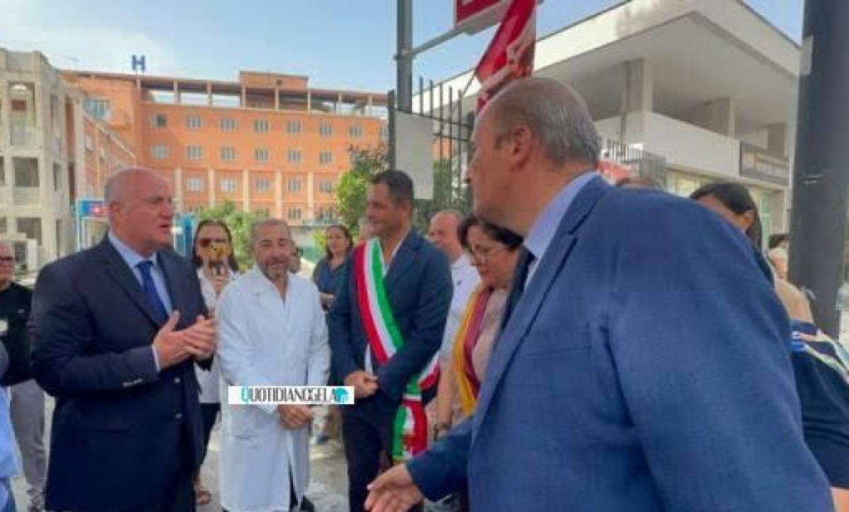 Vertenza sanità, verso fase diversa: sindaco lavora a ordinanza, "management Asp comunque da revocare" - L'assessore regionale Caruso all'ospedale Vittorio Emanuele