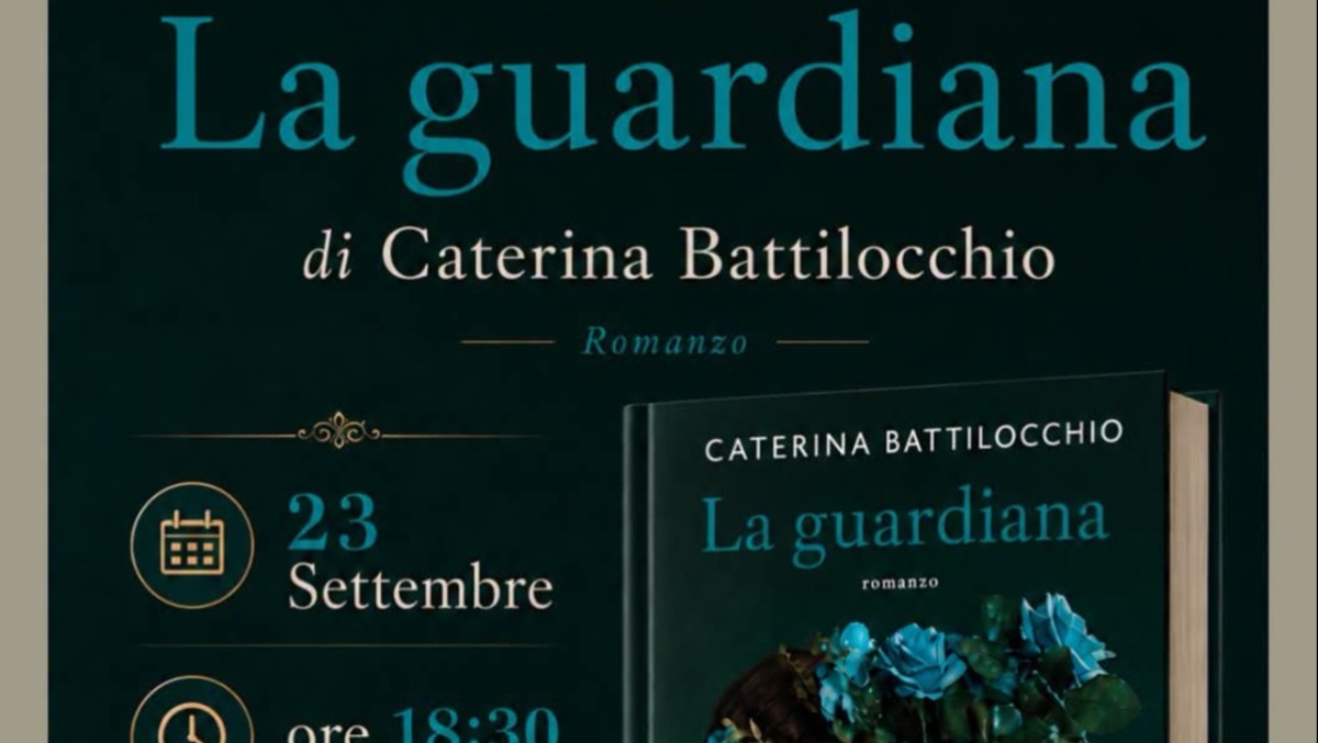 “La guardiana”, si presenta il romanzo di Caterina Battilocchio - 