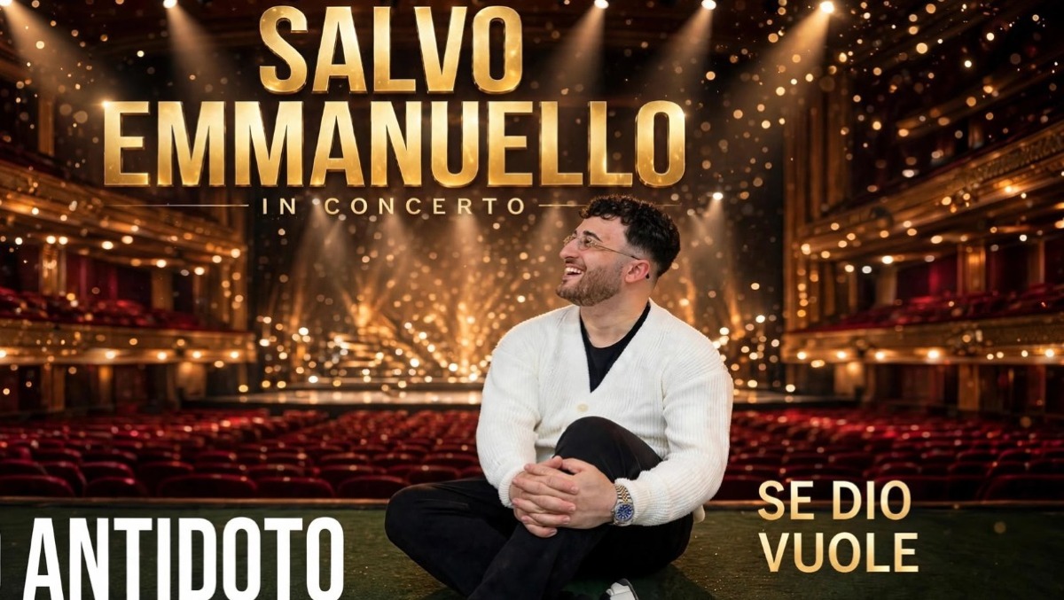 Salvo Emmanuello in concerto a Gela: appuntamento il 30 gennaio al Teatro Antidoto - 