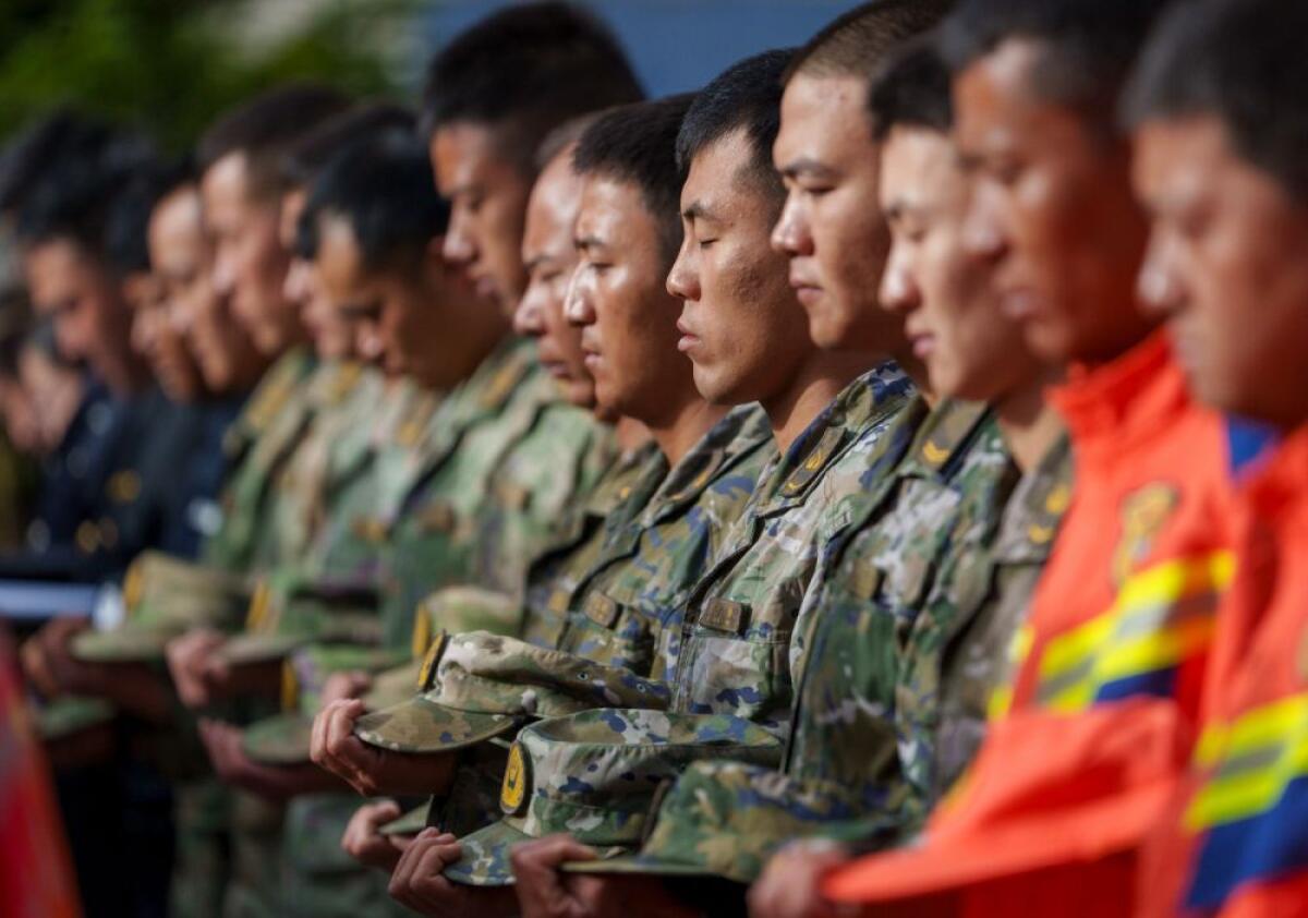 In Cina le commemorazioni per le vittime della colata di fango nello Xizang - 