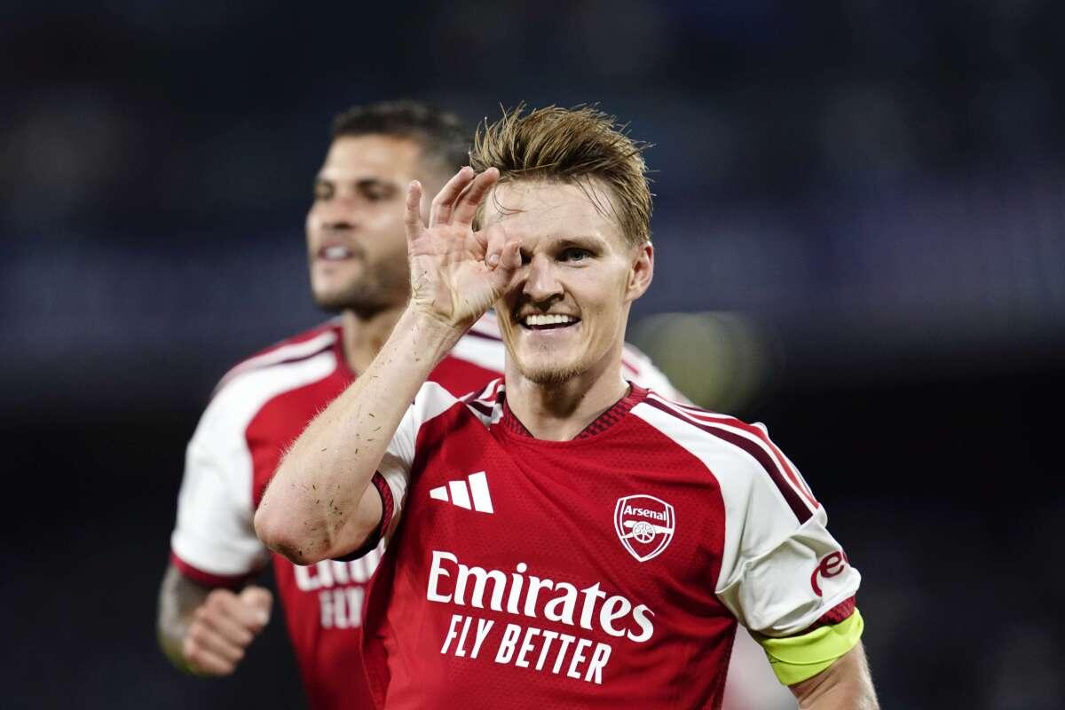 Odegaard punisce il Napoli, l’Arsenal vince 1-0 al Maradona - 
