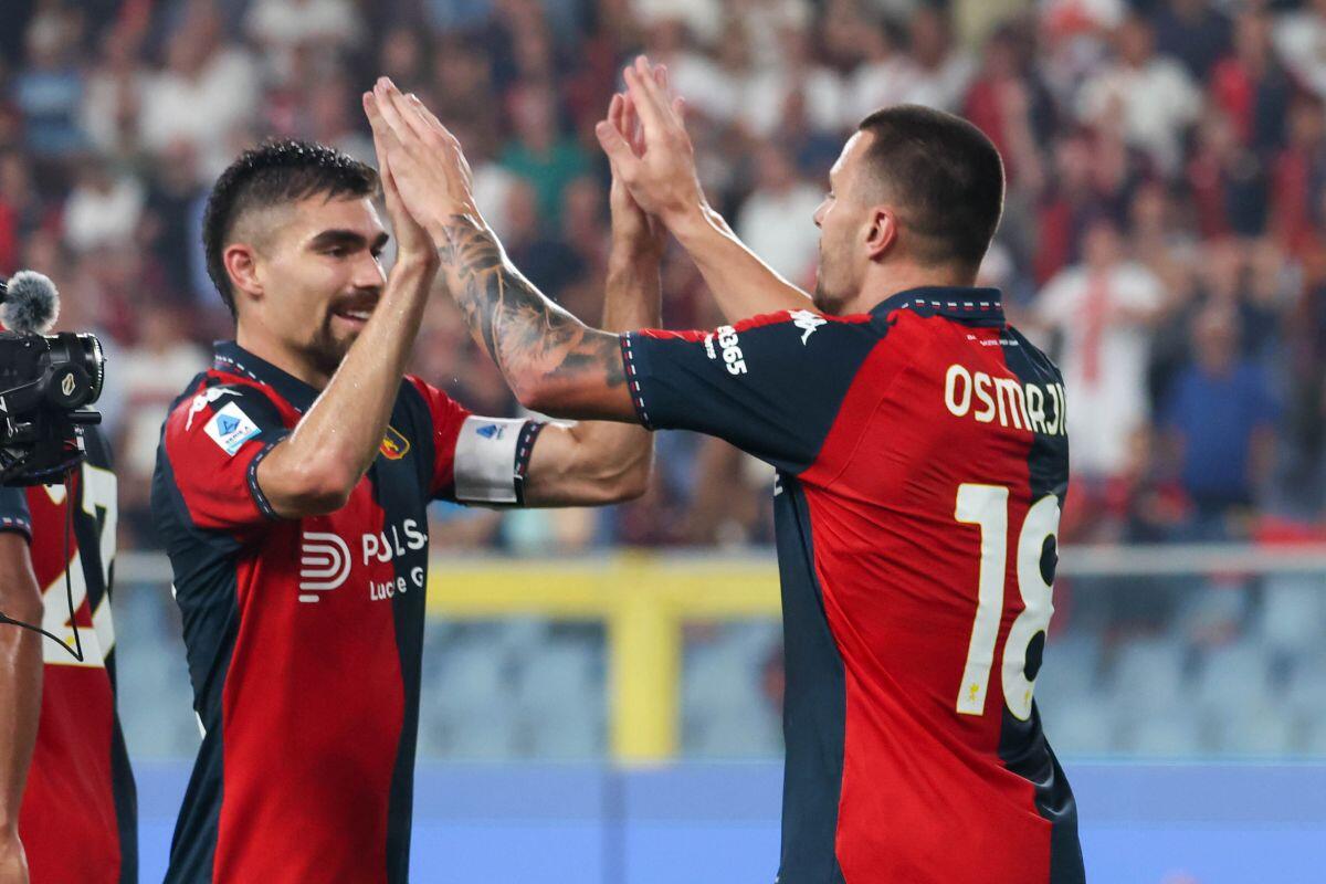 Primo punto per il Genoa, è 1-1 contro il Frosinone - 