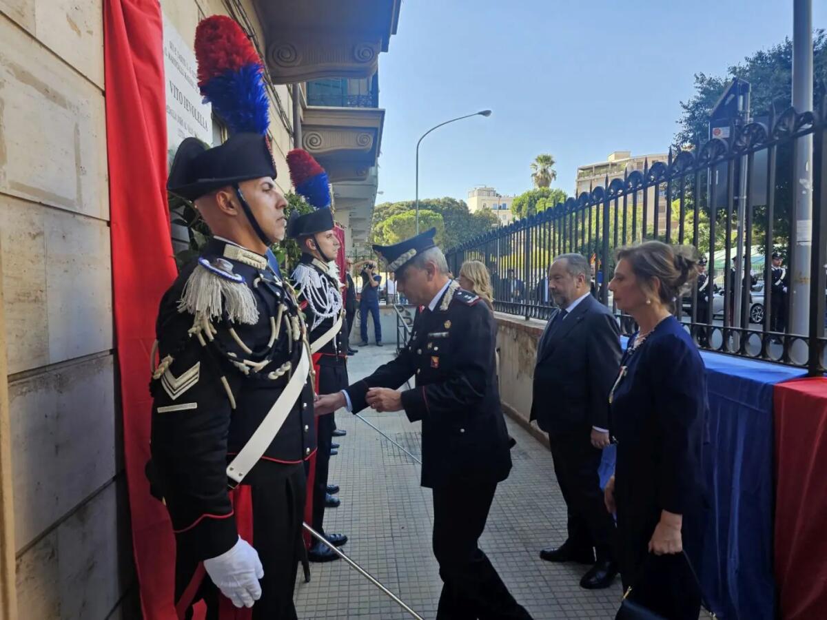 Palermo ricorda il Maresciallo dei Carabinieri Vito Ievolella, ucciso dalla mafia 45 anni fa - 