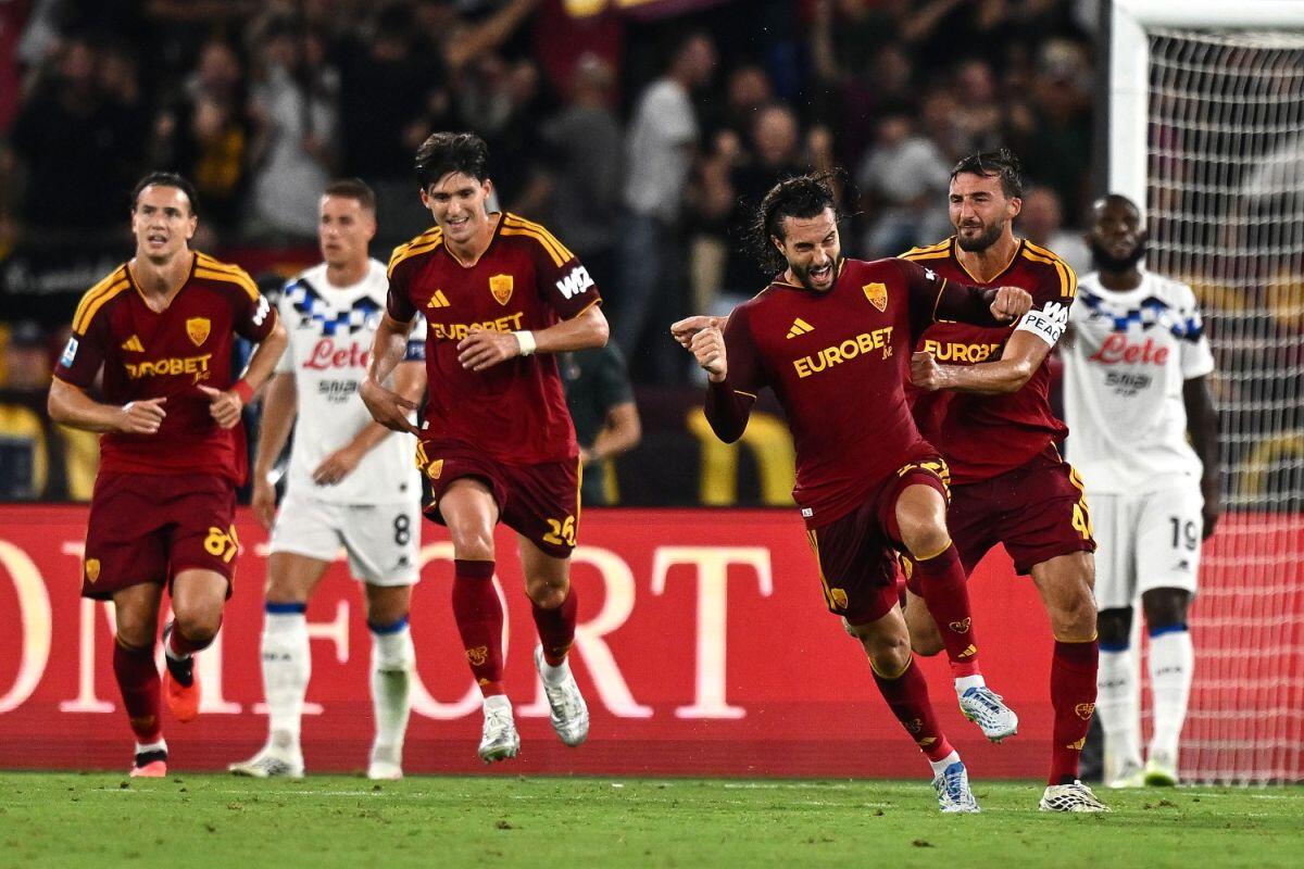 Roma rimonta l’Atalanta nel finale: 2-1 e vetta con l’Inter - 