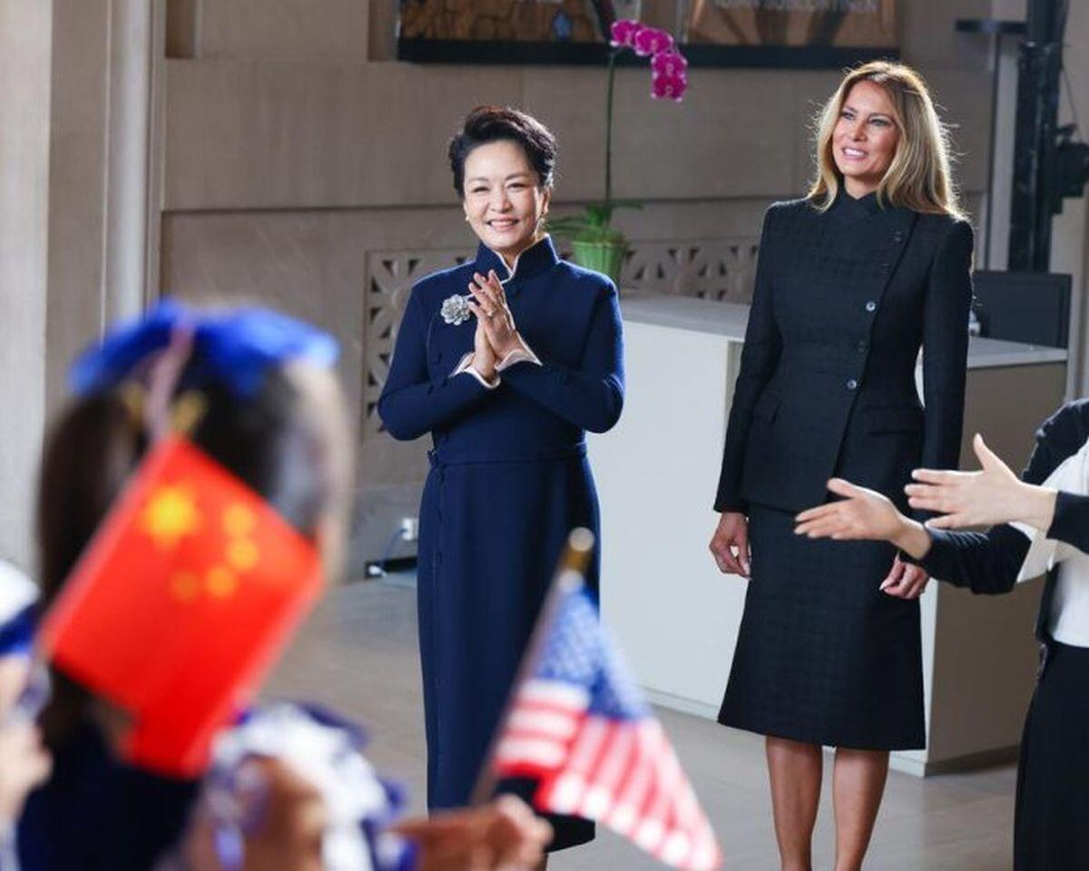 Cina-USA, le due first lady visitano il Museo nazionale d’arte asiatica - 