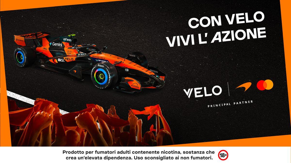 VELO e il McLaren Mastercard Formula 1 Team tornano protagonisti al GP d’Italia - 