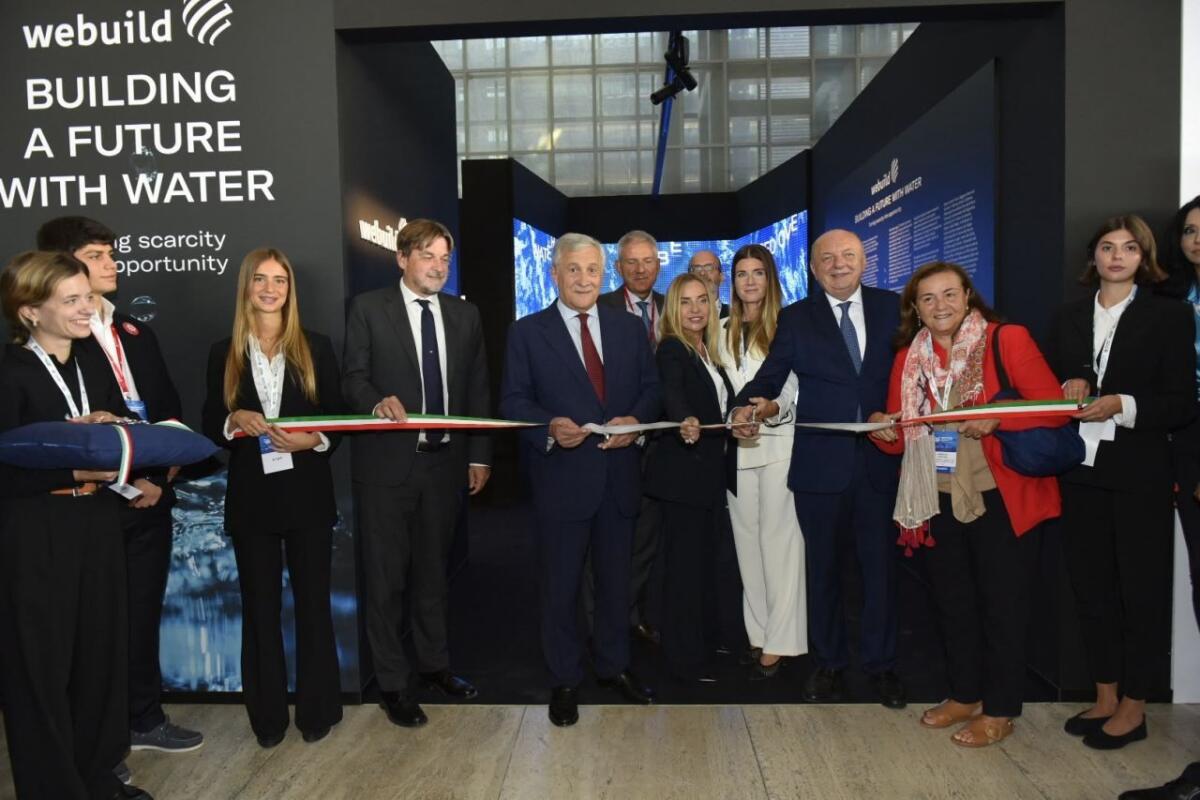 Webuild al Forum Euromediterraneo “Al mondo non manca acqua ma infrastrutture” - 