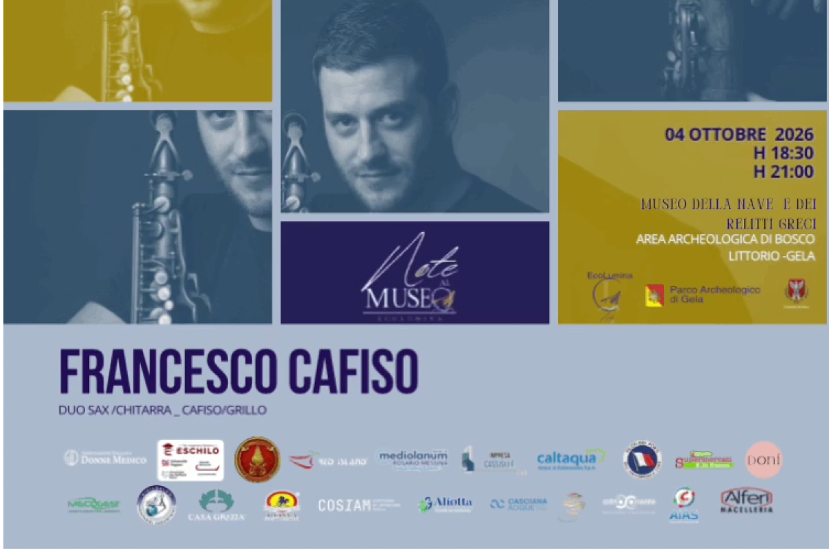 Il grande jazz di Francesco Cafiso arriva al museo della nave - 