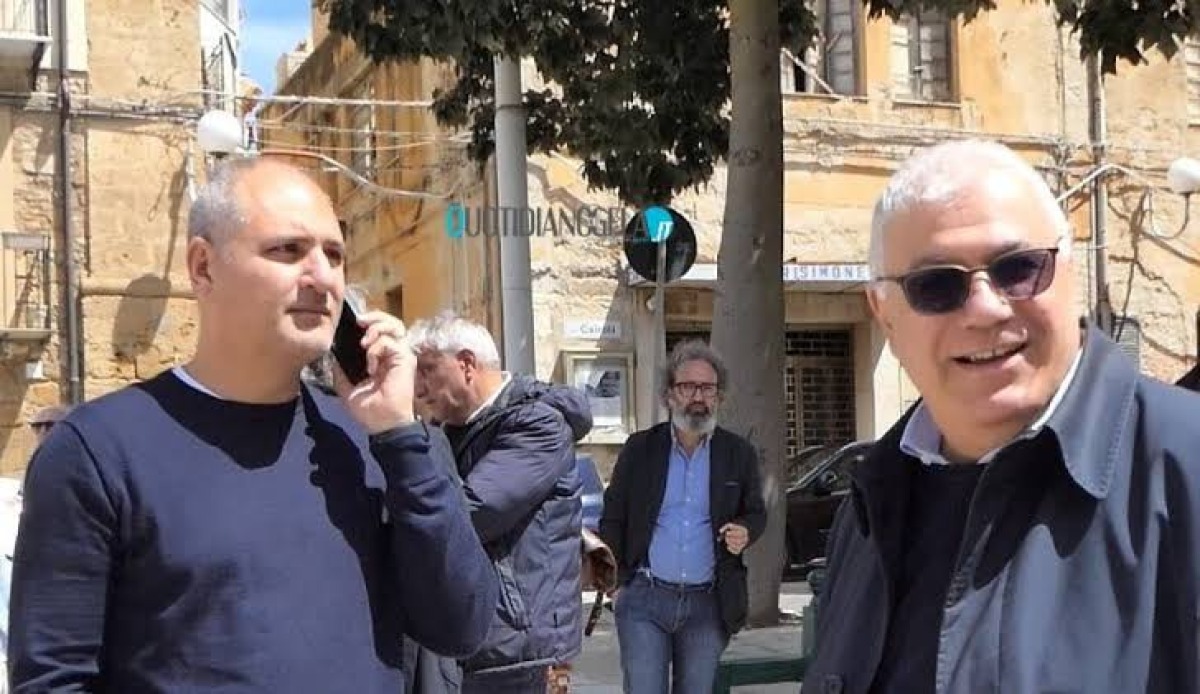 Dialogo in corso Di Stefano-Iv, Pizzardi: "C'è un primo approccio sulla visione della città" - Il referente provinciale Giuseppe Ventura e il segretario cittadino Rochelio Pizzardi 