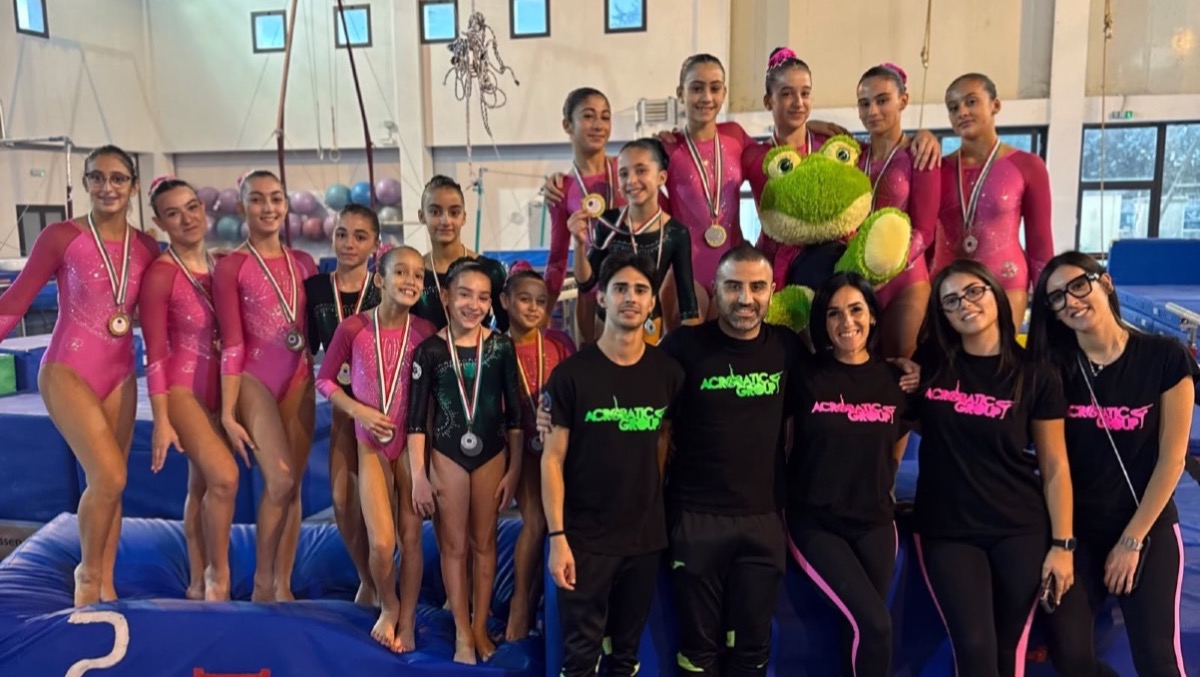 Ginnastica artistica, pioggia di successi a Ragusa per l'ASD Acrobatic Group - 