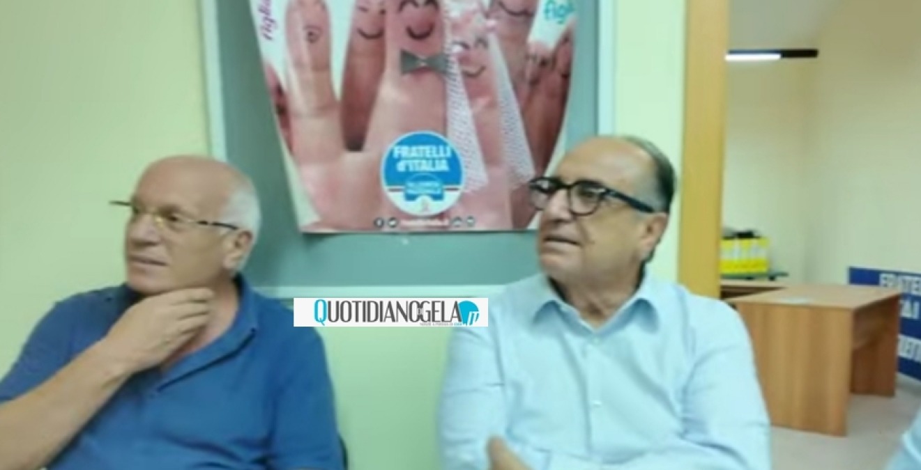 "Anche Incardona si allontanò dal centrodestra", Cascino: "Tutti abbiamo fatto errori ma serve unità" - Cascino (a destra) nel corso di una riunione di centrodestra 