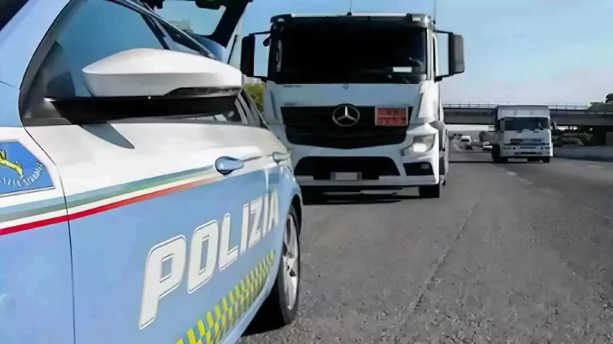 Autotrasportatore alla guida per quattordici giorni consecutivi, sanzionata anche l'azienda
