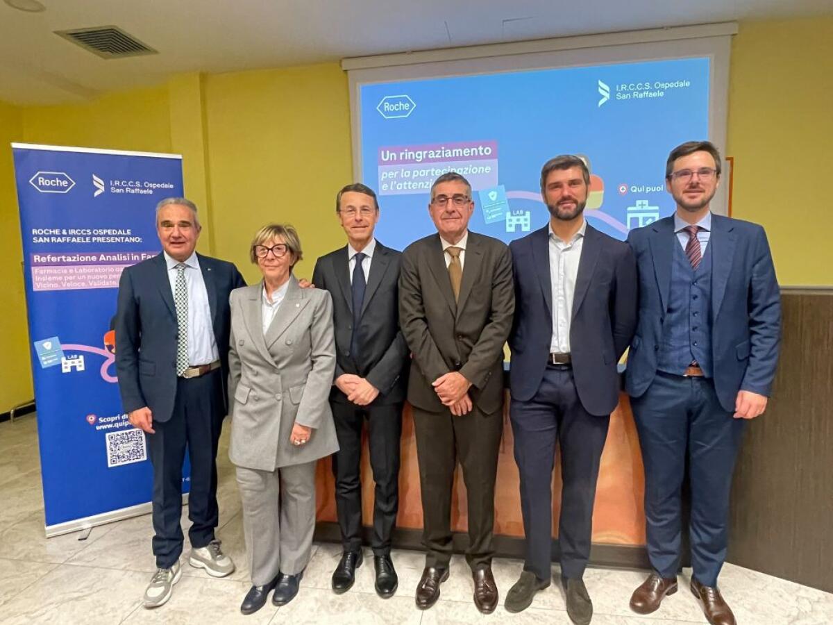 Da Roche e San Raffaele un nuovo servizio di refertazione di analisi in farmacia - 