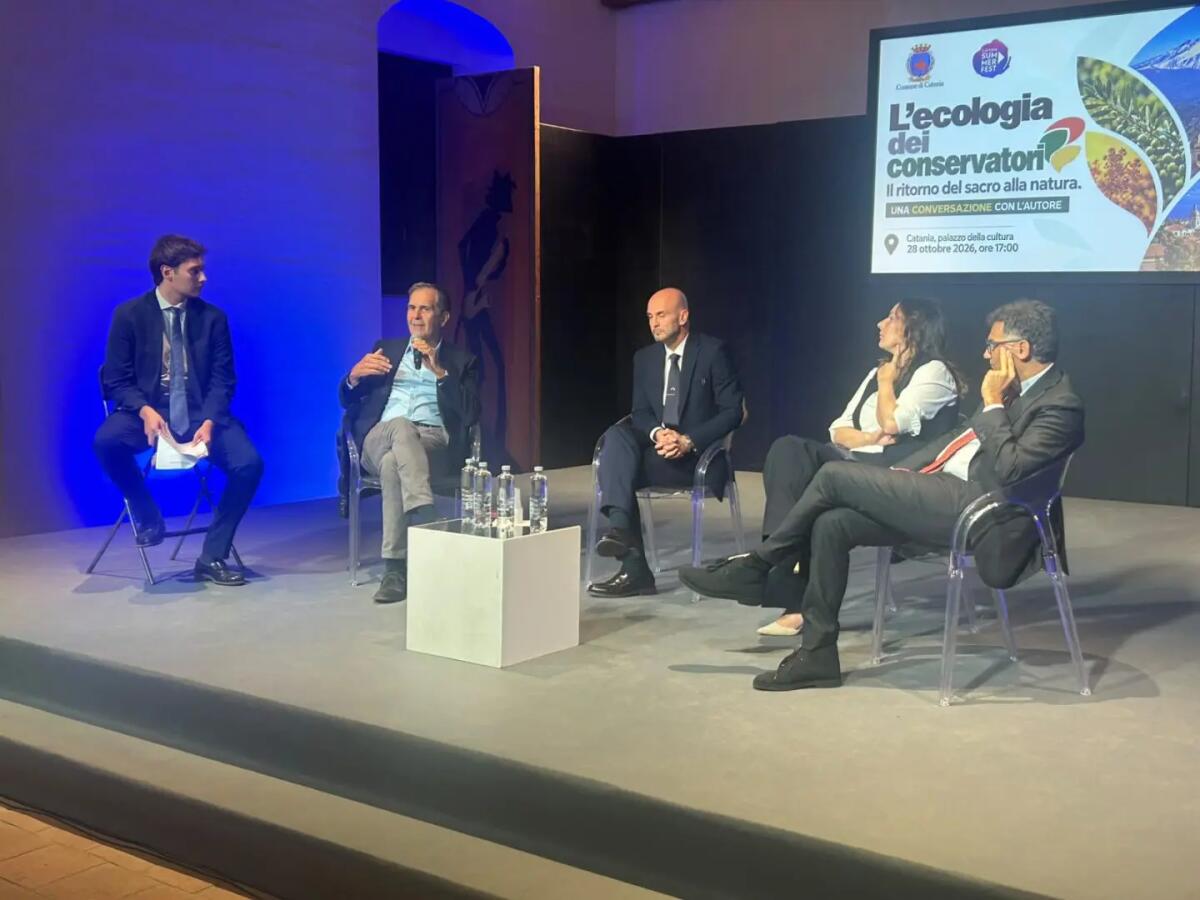 A Catania Procaccini presenta ‘L’ecologia dei conservatori: “Tutelare la natura senza penalizzare imprese e lavoro” / Video - 