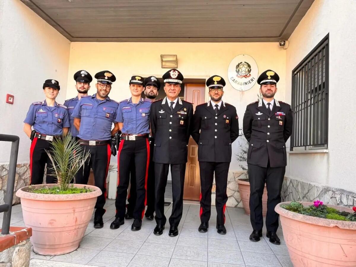 Il Generale dei Carabinieri Del Monaco in visita a Santa Cristina Gela e Piana degli Albanesi - 
