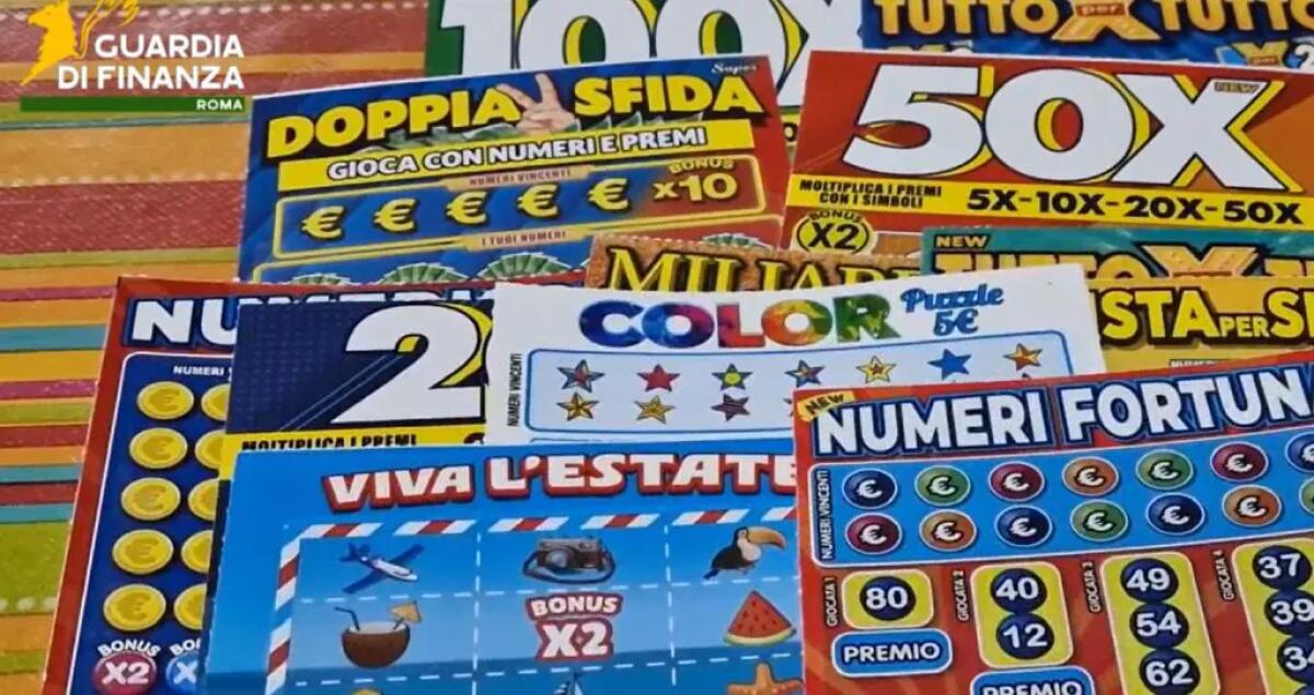 Truffa sui Gratta e Vinci, sequestro da 25 mln a 5 ex dipendenti concessionaria - 