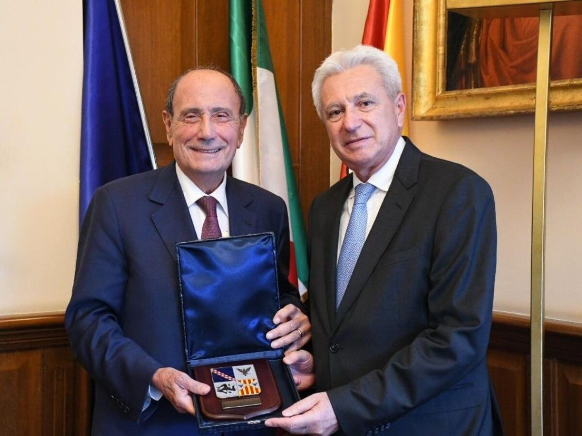 Schifani incontra il neo commissario dello Stato per la Regione Siciliana Vardè - 