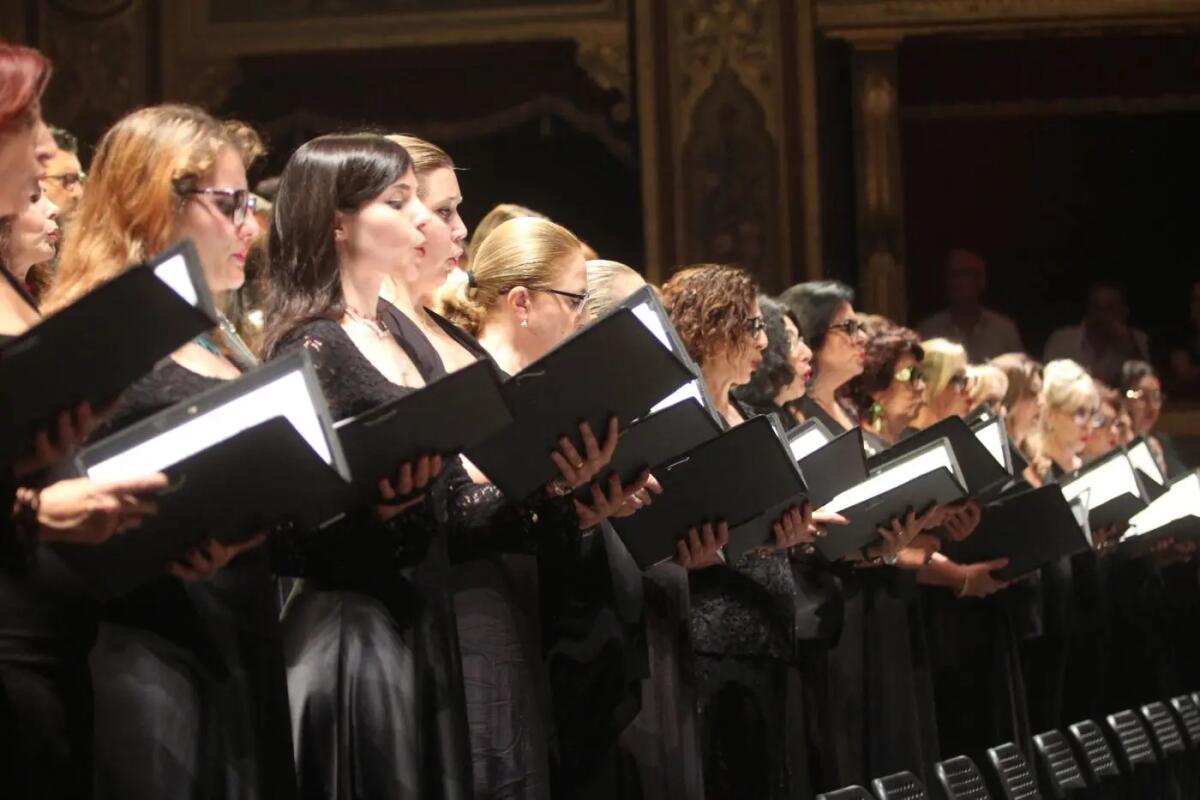 Artiste del Coro del Teatro Massimo di Palermo protagoniste di due concerti nel weekend - 