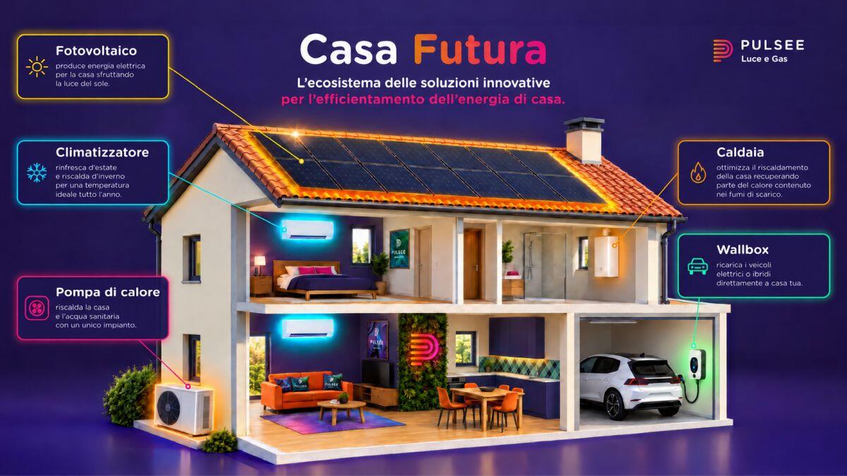Pulsee accelera sull’autonomia energetica delle famiglie con “Casa Futura” - 