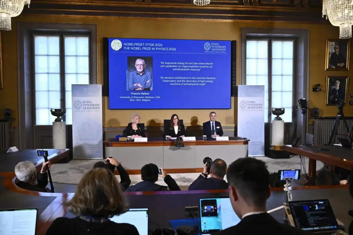 Il premio Nobel per la fisica a Francis Halzen - 