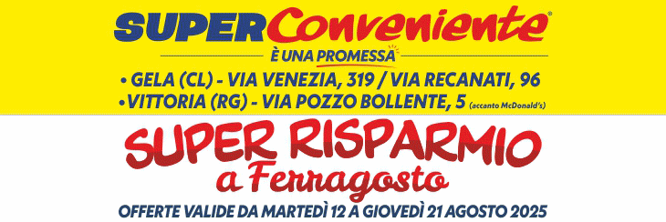 gif superconveniente valida fino al 31 luglio