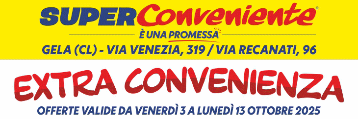 superconveniente valida dal 3/10