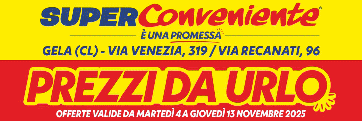 superconveniente valida dal 24/10