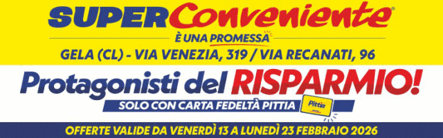 superconveniente valida dal 13 febbraio