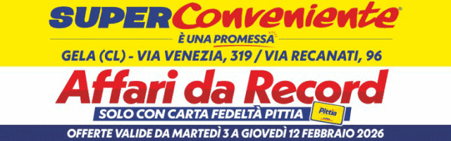 superconveniente valida dal 3 febbraio